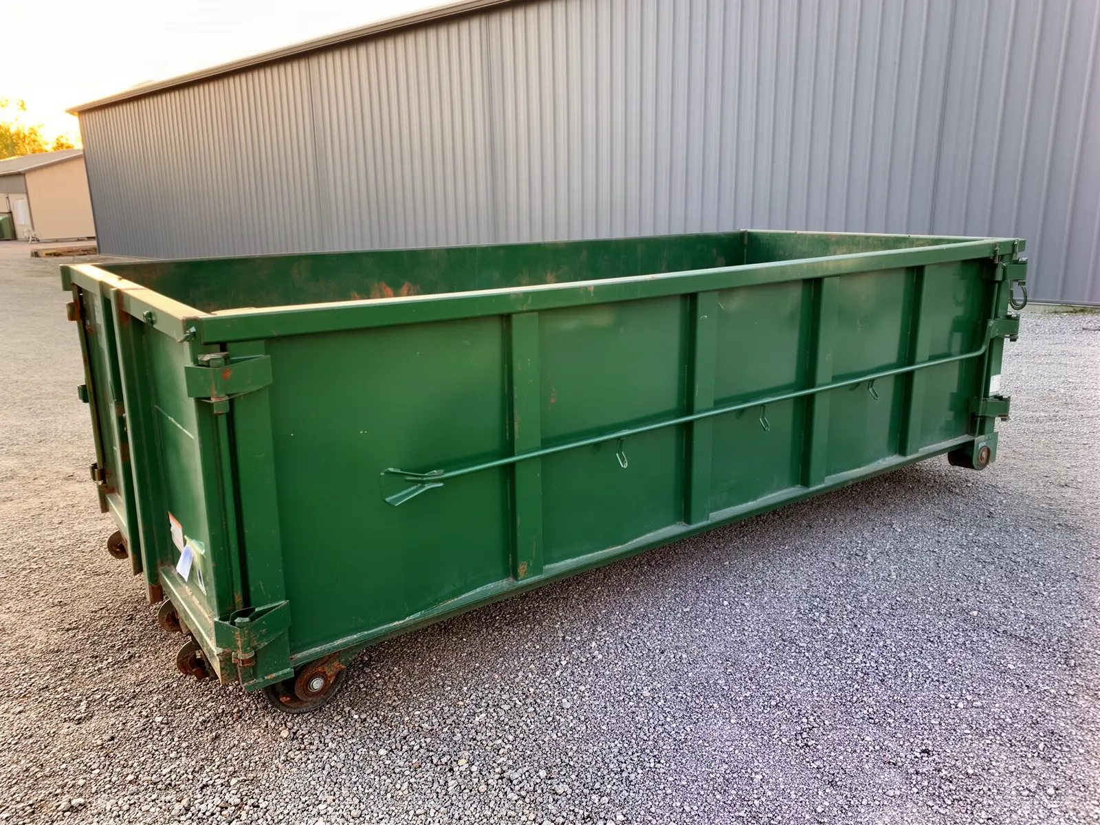 Roll-off dumpster from Maple Hill Dumpster Rental LLC in West Allis, WI